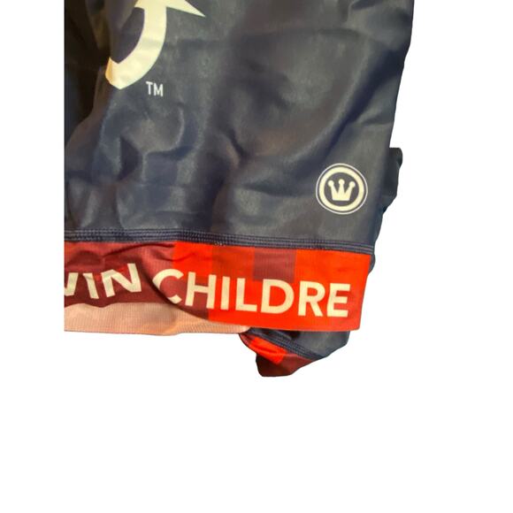 Canari Men's Size XXL Gravity XRT Padded Cycling Bib Shorts White Blue NWT - Picture 6 of 7